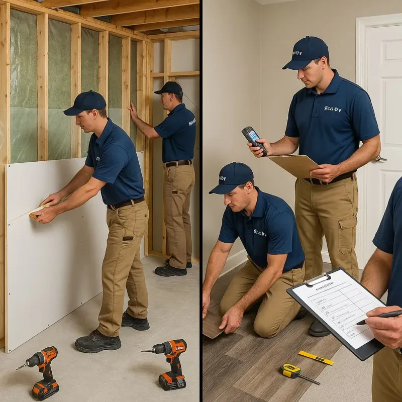 Repairs and Reconstruction process in Worth County, IA